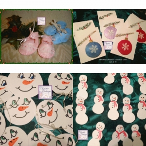 Christmas Ornaments, Cards, Tags