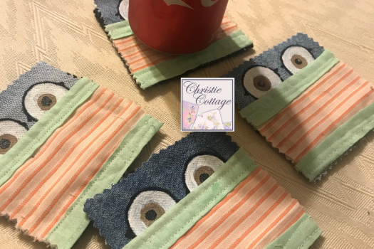 Face mask coasters