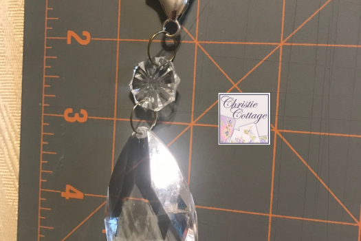 Crystal Purse Charm