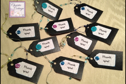 Thank You Hang Tags, Set of 10, Made in America
