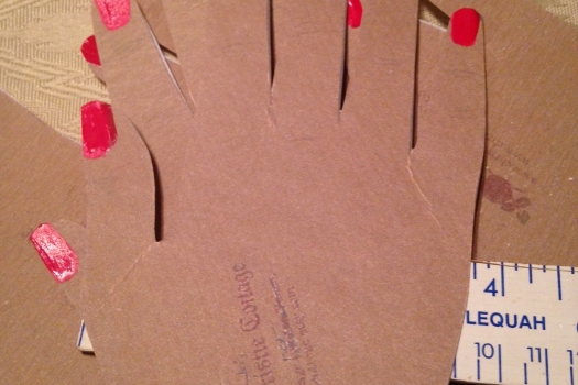 fingerless gloves hand displays fingerless gloves hand displays