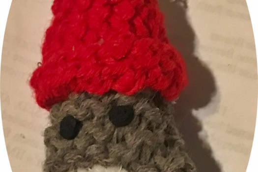 Handmade Sock Monkey Ornament