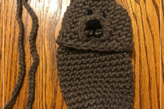 Bear Cell Phone Pouch Purse