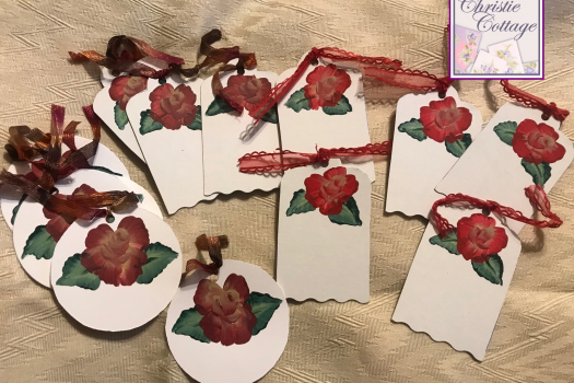 Rose Hang Tags