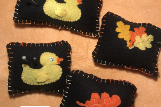 Pincushion, Handmade, Hand stitched, Choice