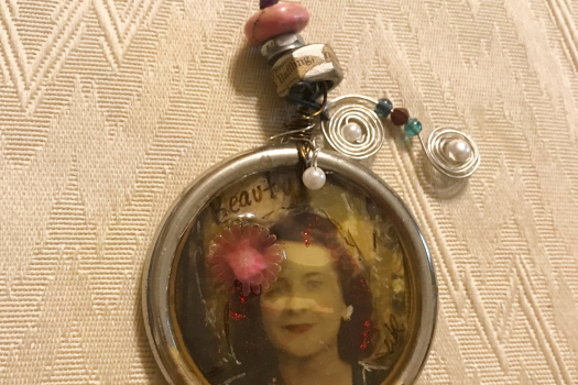Steampunk Purse Charm, Fob