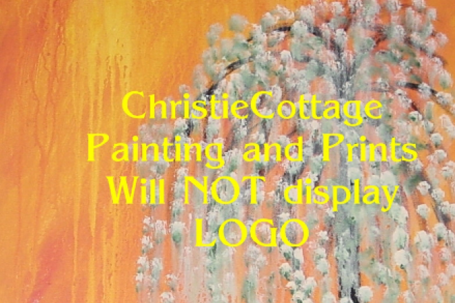 ACEO Weeping Willow - acrylic Print ACEO Weeping Willow - acrylic Print