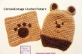 Animal Washcloth and Bath Mitt Set of 8 -Crochet Patterns PDF