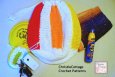 Crochet Pattern, PDF Beach Ball Bag, Beach Bag with Pouch,