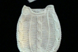 Crochet Pattern, Fisherman Cable Newborn Cocoon and Hat Set,