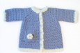 Toddler Cotton Coat and Bunny Crochet Pattern 686