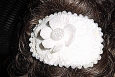 White Wedding Fascinator