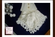 Miniature Wedding Dress Hankie, Keepsake