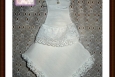 Miniature Wedding Dress Hankie, Keepsake