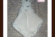 Miniature Wedding Dress Hankie, Keepsake