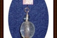 Pendant, Double Glass Bead