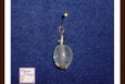Pendant, Double Glass Bead
