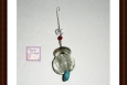 Clear Glass, Heart Pendant