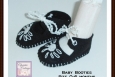 Baby Shoes, Booties, Size 0-6 months Handmade