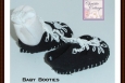Baby Shoes, Booties, Size 0-6 months Handmade