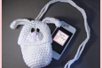 Bunny Pouch (Cell phone, bottle camera, cozie, case, holder) PDF pattern