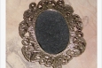 Black and Ivory Cameo Pendant