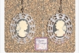Lavely Cameo Dangle Earrings