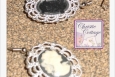 Lavely Cameo Dangle Earrings