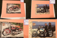 Set of 2 Cards Sturgis Cards with Harley-Davidson's at Sturgis