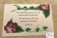 Christian Cards, USA,Hand painted scripture cards. Set of 6