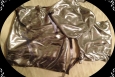 Silver Lame'  Jewelry, Gift Bags. Set of 3. Handmade