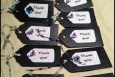 Dragonfly Thank You Hang Tags, Set of 10, P164