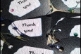 Thank You Tags,  Hang Tags, Set of 10. P165