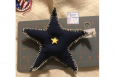 Patriotic Christmas Ornaments, Extra large, Set of 3. P-264