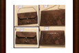 Brown Clutch purse