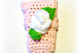 Pretty in Pink Cell Phone, Crochet Pattern, pdf for flip phone Pretty in Pink Cell Phone, Crochet Pattern, pdf