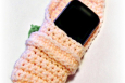 Pretty in Pink Cell Phone, Crochet Pattern, pdf Pretty in Pink Cell Phone, Crochet Pattern, pdf