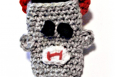 Sock Monkey Cell Phone Pouch, Crochet Pattern. PDF Pattern