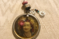 Steampunk Purse Charm, Fob Beauty