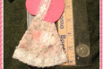 Sunbonnet Sue, Handmade Applique, Handmade in America, Pink, Gingham