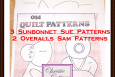 Pattern Sunbonnet Sue and Overalls Sam