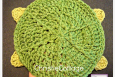 Turtle Bath Mitt Crochet Pattern 009 - PDF