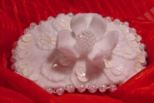 White Wedding Fascinator