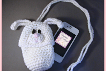 Bunny Pouch (Cell phone, bottle camera, cozie, case, holder) PDF pattern