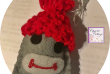 Ornament, Sock Monkey