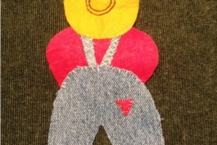 Overalls Sam Applique