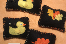 Pincushion, Handmade, Hand stitched, Choice